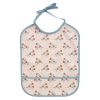 Bavoir imperméable fleuri - À la cueillette