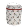 Trousse de toilette vanity rond imperméable fleuri - À la cueillette