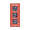 Jeu trio de casse-têtes en métal orange