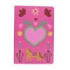 Cahier cœurs et oiseaux roses - Aland