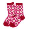 Chaussettes enfant roses bisous - Aland