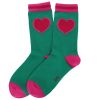 Chaussettes femme Cœur rose - Aland