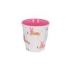 Petit verre en mélamine lapin rose - Chichi pompon