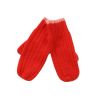 Moufles femme en tricot orange - Olympe