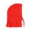 Cagoule femme en tricot orange - Olympe