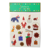 Set de 2 planches de stickers Noël - La forêt