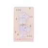 Lot de 2 barrettes lapin - Chichi pompon