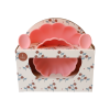 Coffret premier repas en silicone fleur rose - À la cueillette