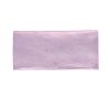 Pochette à bijoux en cuir irisé rose clair