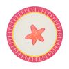 Assiette en mélamine étoile de mer - Club Soleil