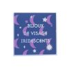 Bijoux de visage strass iridescents