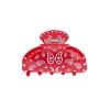 Pince à cheveux crabe motifs bandana rouge - Rodéo Disco