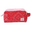 Trousse de toilette bandana rouge et rose - Rodéo Disco
