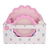 Coffret premier repas bébé silicone fleur rose – Joli Paon