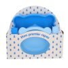 Coffret premier repas bébé silicone ours bleu - Petit Matelot
