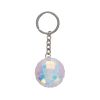 Porte-clés boule disco à facettes iridescente