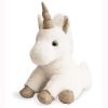 Peluche licorne blanche