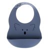 Bavoir silicone gris koala