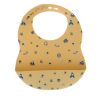 Bavoir silicone jaune astronaute