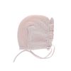Béguin en coton rose pâle 1-2 ans