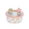 Boite à musique rose licorne
