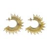 Boucles d'oreilles soleil