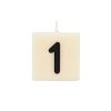 Bougie chiffre 1