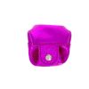 Bourse cuir fuchsia