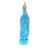 Bouteille Vierge Marie bleue 