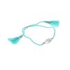 Bracelet coquillage turquoise