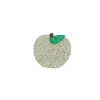 Broche pomme dorée