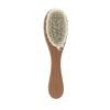 Brosse à cheveux bébé en bois fleurs