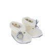 Chaussons de naissance en crochet