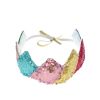 Couronne sequins multicolores
