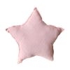 Coussin étoile rose