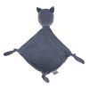 Doudou lange chat gris foncé 