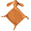 Doudou lapin éponge moutarde