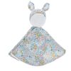 Doudou plat lapin imprimé fleuri - Jardin Mint
