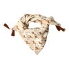 Foulard 100x100 - Terre de feu 