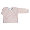 Tricot en coton rose pâle 1-2 ans 
