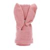 Petit lange lapin rose 70x70