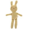 Lapin en crochet jaune moutarde