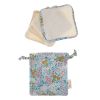 Lot de 4 lingettes lavables en éponge - Jardin Mint