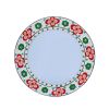 Miroir à fleurs rouges Polka Folk