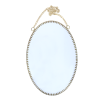 Grand miroir ovale