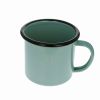 Mug émaillé vert