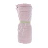 petit lange rose moustache écru 70x70