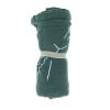 Petit lange vert moustache écru 70x70