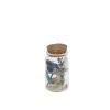 Petite bouteille fleurs séchées 6 cm