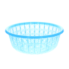 Petite corbeille ronde bleue